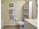 Bathroom featuring vanity with great storage and well-lit mirror over a sink at 5725 Greenwood Ave # 5103, North Port, FL 34287