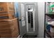 This image shows a home's breaker box, offering circuit protection and power management at 6689 Gasparilla Pines Blvd, Englewood, FL 34224