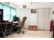 Home office with tile flooring and closet space at 6689 Gasparilla Pines Blvd, Englewood, FL 34224