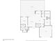 First floor layout featuring living spaces, bedrooms, kitchen, and outdoor pool area at 8081 Dimstead St, Port Charlotte, FL 33981