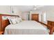 Spacious bedroom with ceiling fan, walk-in closet, and natural light at 871 Columbia St, Port Charlotte, FL 33948