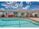 Relaxing outdoor pool area featuring a covered patio with comfortable seating at 871 Columbia St, Port Charlotte, FL 33948