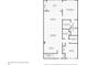 Detailed floor plan of the property, showcasing the layout and dimensions of each room at 1375 Saxony Cir # 124, Punta Gorda, FL 33983