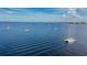 Picturesque waterfront view featuring numerous sailboats along blue waters with a bridge in the distance at 1375 Saxony Cir # 124, Punta Gorda, FL 33983