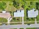 Bird's eye view of the property showcasing its location and surrounding neighborhood at 22219 Catherine Ave, Port Charlotte, FL 33952