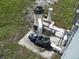 Backyard showcases the pool equipment including the pump and filter system at 23167 Turnbull Ave, Port Charlotte, FL 33954