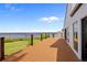 Expansive outdoor deck offering stunning waterfront views, great for relaxing and entertaining at 25188 Marion Ave # 45, Punta Gorda, FL 33950
