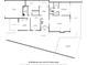 Detailed floor plan showcasing the layout with bedrooms, kitchen, living room, and outdoor spaces at 25188 Marion Ave # 45, Punta Gorda, FL 33950