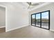 Spacious bedroom with water view and doors leading to the patio at 2815 Coral Way, Punta Gorda, FL 33950