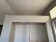 Empty closet space ready for customization in this home at 420 W Olympia Ave, Punta Gorda, FL 33950