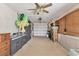 Spacious garage provides ample storage and parking space at 1053 Yarmouth St, Port Charlotte, FL 33952