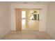 A bedroom with a sliding glass door to the patio and outdoor space at 1128 Rum Cay Ct, Punta Gorda, FL 33950