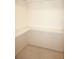 A closet with shelving providing convenient storage solutions at 1128 Rum Cay Ct, Punta Gorda, FL 33950