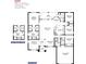 Spacious floor plan with 4 bedrooms, 3 baths, Gathering room, kitchen, and a 2-car garage, totaling 2,265 sqft at 14277 Sanilac Ave, Port Charlotte, FL 33981