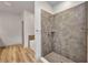 Bathroom featuring tiled shower and separate bathtub at 16848 Canopy Garden Dr, Port Charlotte, FL 33953
