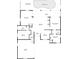 Detailed floor plan of a single-Gathering home featuring a spacious layout with a pool and screened porch at 2105 Deborah Dr, Punta Gorda, FL 33950