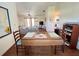 Dining area with a view of the living room and kitchen at 2526 Brazilia Ct, Punta Gorda, FL 33950