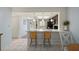 Well-designed kitchen with a breakfast bar, perfect for casual dining and entertaining at 25275 Rampart Blvd # 404, Punta Gorda, FL 33983