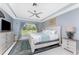 Comfortable main bedroom offering plenty of natural light and neutral tones throughout at 26254 Stillwater Cir, Punta Gorda, FL 33955