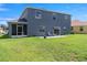 Enjoy outdoor living with this home's backyard, patio, and a spacious green lawn at 2736 Suncoast Lakes Blvd, Punta Gorda, FL 33980