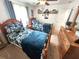 Bedroom with coordinated decor, and a view of the outdoor space at 319 Kindred Blvd, Port Charlotte, FL 33954