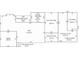 Detailed architectural layout showcases a garage, patios, and an enclosed porch, outlining the property's dimensions and design at 3456 Highlands Rd, Punta Gorda, FL 33983