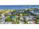 Scenic aerial showcases the property's proximity to the bay and beaches at 415 W Marion Ave, Punta Gorda, FL 33950