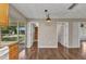 View of dining area connecting to various rooms at 496 Fletcher St, Port Charlotte, FL 33954