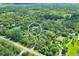 Expansive lot surrounded by dense trees, offering privacy and seclusion at 6514 N Biscayne Dr, North Port, FL 34291