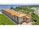 Aerial view of the community showcasing it's waterfront location and marina at 900 E Marion Ave # 1203, Punta Gorda, FL 33950
