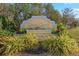 The Deep Creek entrance sign showcasing landscaping and nice design at 2141 Rio De Janeiro Ave, Punta Gorda, FL 33983