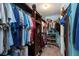 Walk-in closet with built-in shelving for maximum storage space at 2141 Rio De Janeiro Ave, Punta Gorda, FL 33983