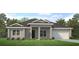 Charming single-story home features a two-car garage and well-maintained landscaping at 2308 Oberon Ln, Punta Gorda, FL 33983