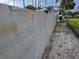 Foundation walls constructed with concrete blocks, ready for the next phase of building at 24317 Treasure Island Blvd, Punta Gorda, FL 33955