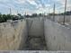 Foundation walls constructed with concrete blocks, ready for the next phase of building at 24317 Treasure Island Blvd, Punta Gorda, FL 33955
