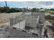New home construction shows concrete block foundation with vertical rebar supports at 24317 Treasure Island Blvd, Punta Gorda, FL 33955