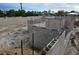 New home construction shows concrete block foundation with vertical rebar supports at 24317 Treasure Island Blvd, Punta Gorda, FL 33955