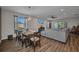 Open-concept space with a dining area and living room at 27896 Arrowhead Cir, Punta Gorda, FL 33982