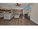 Open floor plan with living, dining, and kitchen areas at 27896 Arrowhead Cir, Punta Gorda, FL 33982