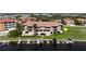 Waterfront condos with boat docks and a pool overlooking the canal at 3308 Purple Martin Dr # 121, Punta Gorda, FL 33950