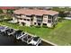 Luxury waterfront condo with boat docks, pool, screened in lanai overlooking canal at 3308 Purple Martin Dr # 121, Punta Gorda, FL 33950