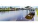 Scenic waterfront homes and private boat docks create the perfect location for enjoying the water at 4123 Rock Creek Dr, Port Charlotte, FL 33948