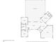 Detailed floor plan featuring the living room, bedrooms, kitchen and pool area at 4244 Harbor Blvd, Port Charlotte, FL 33952
