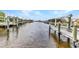 Waterfront view of the canal at 4244 Harbor Blvd, Port Charlotte, FL 33952