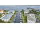 Waterfront condos with private boat docks lining the canal, near the open water at 1250 W Marion Ave # 333, Punta Gorda, FL 33950