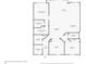 Detailed floor plan showing kitchen, living room, bedrooms, bathrooms, and office at 1250 W Marion Ave # 333, Punta Gorda, FL 33950