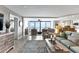 Comfortable living room with stunning views and stylish furnishings at 1250 W Marion Ave # 333, Punta Gorda, FL 33950
