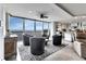 Comfortable sitting area with large windows offering stunning water views at 1250 W Marion Ave # 333, Punta Gorda, FL 33950
