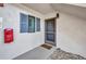 The front entrance features a welcome mat and stone accents at 19505 Quesada Ave # Tt101, Port Charlotte, FL 33948