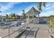 Charming gazebo on the deck provides a perfect spot for outdoor relaxation and entertainment at 19505 Quesada Ave # Tt101, Port Charlotte, FL 33948